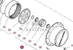 Valtra S274 S294 S324 S394 Fendt S927 S930 S933 S939 Jarzmo Kapelusz Wieniec Koło Koronowe Słoneczne