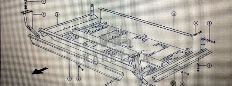 Wspornik do Class Mega 370-340 Nr kat. 000 543 176 1 Nr kat. 000 543 176 1-1
