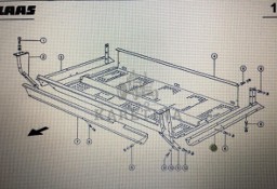 Wspornik do Class Mega 370-340 Nr kat. 000 543 176 1 Nr kat. 000 543 176 1