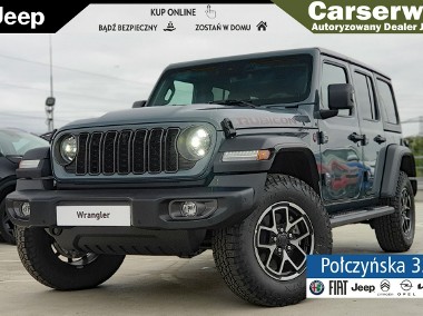 Jeep Wrangler III [JK] Rubicon ICE 2.0 Turbo 272 KM ATX 4WD | Szary pastel Anvil |MY24-1