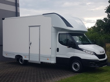 KONTENER NISKOPODŁOGOWY SKLEP BAR 4,44x2,23x2,43 FOODTRUCK KAMPER AC-1