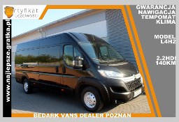 Peugeot Boxer Gwarancja, L4H2, nawigacja, klima, tempomat