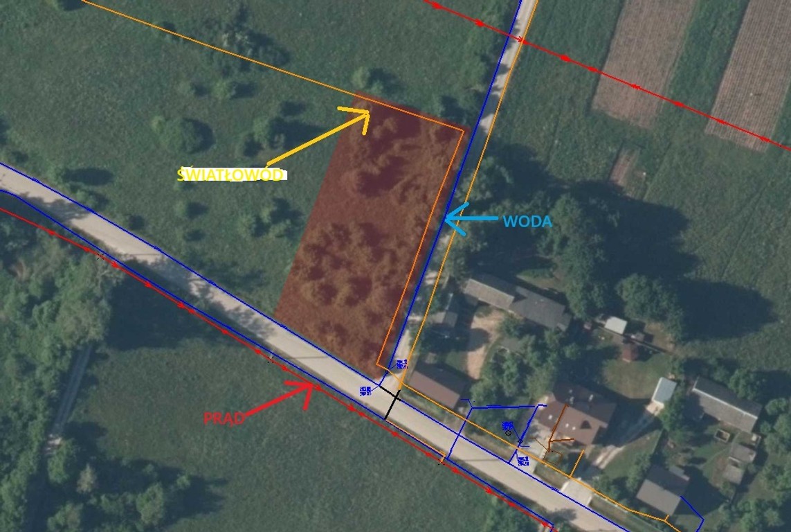 Działka budowlana z WZ Piekoszów - Widok 5