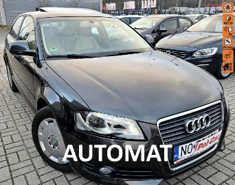 Audi A3 II (8P) Skóra, grzane fotele, szyberdach, automat