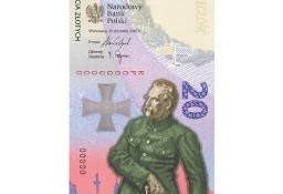 Banknot kolekcjonerski 20 złotych - Bitwa Warszawska. Stan UNC