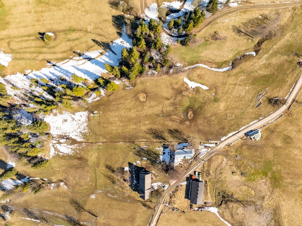Sierockie - działka 5901 m² - WZtka 4 domy - Widok 4