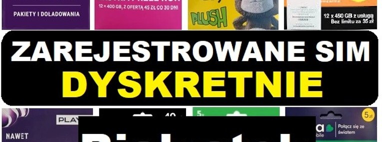 Zarejestrowane KARTY SIM Białystok startery do telefonu i czeskie SIM startowki-1