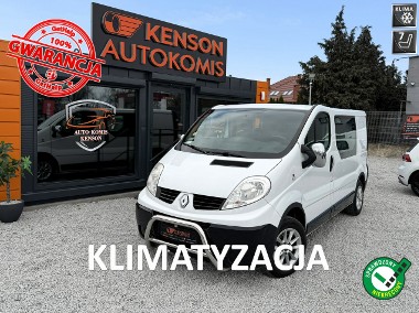Renault Trafic II Brygadówka, 6-Osobowy, Klimatyzacja, Tempomat, HAK, El. Szyby/Luster-1