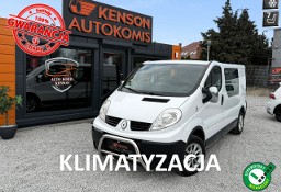 Renault Trafic II Brygadówka, 6-Osobowy, Klimatyzacja, Tempomat, HAK, El. Szyby/Luster