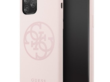 Oryginalne Etui Guess do iPhone 11 Pro różowy-1
