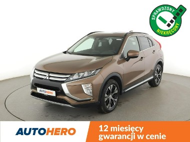 Mitsubishi Eclipse Cross klima auto kamera i czujniki parkowania Apple CarPlay & Android Auto-1