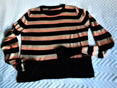 Cienki sweter w pasy  S  Zara-1