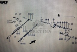 Rolka napinacza Claas 370-340 Nr kat. 000 644 467 0 Nr kat. 000 644 467 0