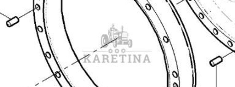 Fendt 930 933 936 939 942 Vario Gen 6 Obudowa Przedniej Osi Kołnierz CZĘŚCI H218PP014510A-1