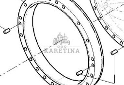 Fendt 930 933 936 939 942 Vario Gen 6 Obudowa Przedniej Osi Kołnierz CZĘŚCI H218PP014510A