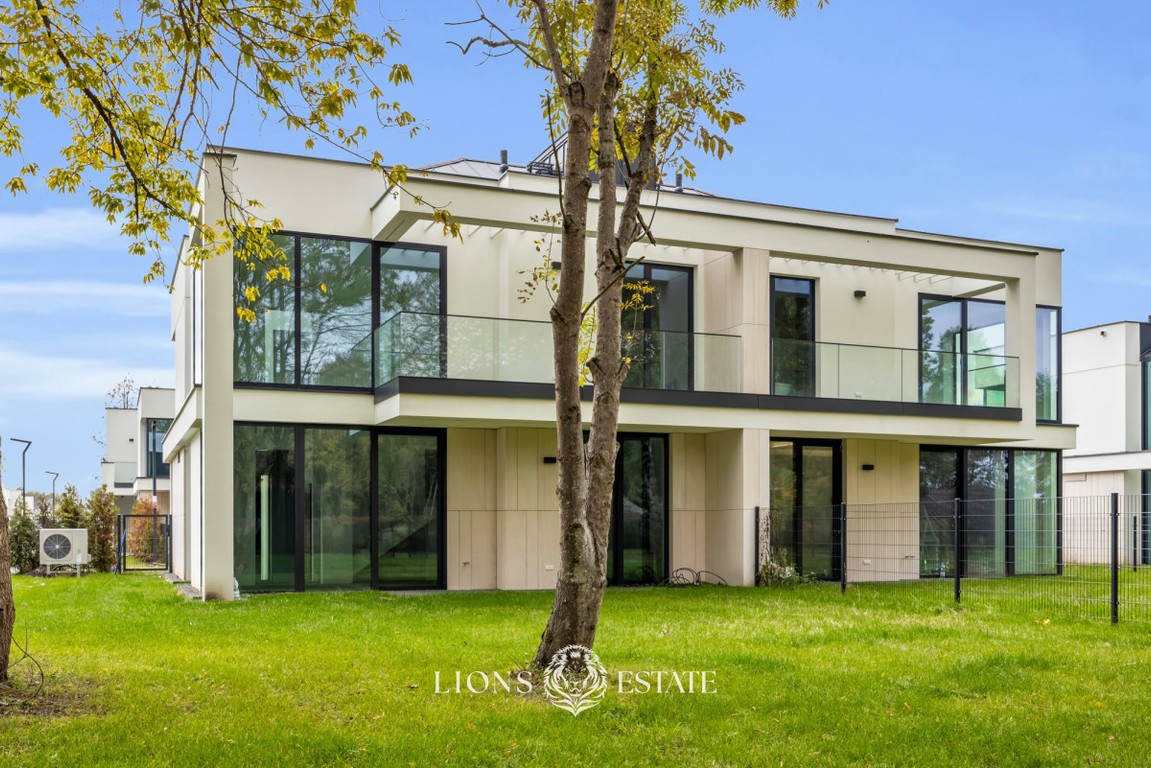Hampton Wilanów | Bliźniak 206m2 | 900 m2 działki
