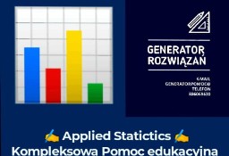 Applied statistics - Kompleksowa pomoc edukacyjna