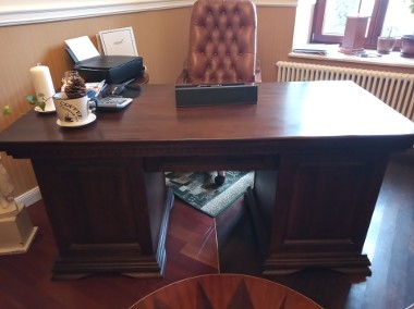 Stylowe biurko gabinetowe-1