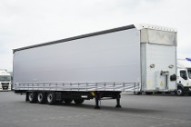 Schmitz Cargobull / FIRANKA / MEGA / MULTI LOCK / XL / OŚ PODNOSZONA