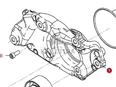 Fendt 936 Gen 7 Silnik D1556LE523 Belka H218PF150003A CZĘŚCI-1