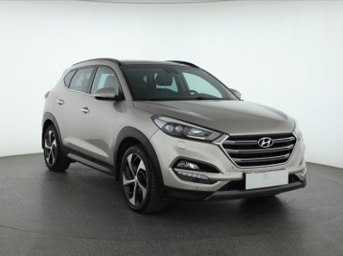 Hyundai Tucson , 185 KM, Automat, Skóra, Navi, Klimatronic, Tempomat,-1