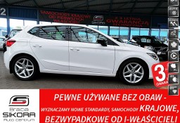 SEAT Ibiza V FR FullLed 115KM 2xKlimatronic 3Lata GWARANCJA I-wł Kraj Bezwypadkow