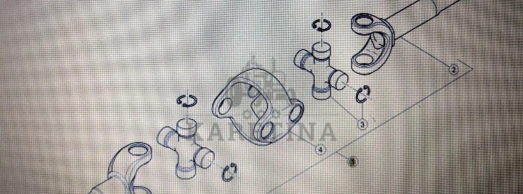 Wał Przedniego Mostu Claas Arion Seria 600-1
