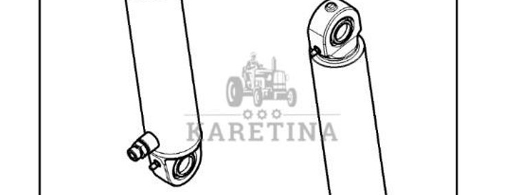 John Deere 6110 - tylny podnośnik - siłownik hydrauliczny BL15610-1