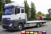 Mercedes-Benz Actros 2540 6×2 / 90 tys. km! / NOWA laweta 9 m OCYNK / 260406