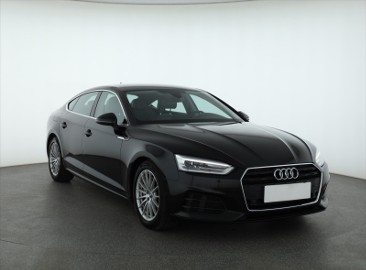 Audi A5 III , Salon Polska, Serwis ASO, 190 KM, Automat, Skóra, Xenon,