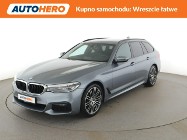 BMW SERIA 5 VII (G30/G31) BMW SERIA 5 520d xDrive M Sport Nawigacja Tempomat Skóra ParkAssist IAS Kamera L