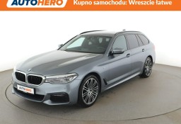 BMW SERIA 5 VII (G30/G31) BMW SERIA 5 520d xDrive M Sport Nawigacja Tempomat Skóra ParkAssist IAS Kamera L