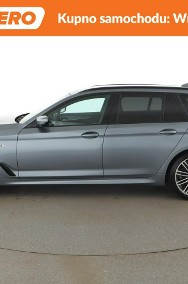 BMW SERIA 5 520d xDrive M Sport Nawigacja Tempomat Skóra ParkAssist IAS Kamera L-2
