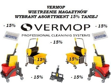 Profesjonalne wózki do sprzątania VERMOP-1