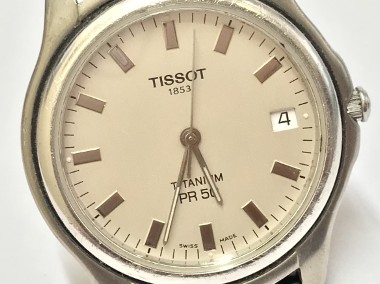 TISSOT PR50 Titanium J176/276K Zegarek męski TYTANOWY klasyczny na PASKU-1