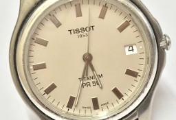 TISSOT PR50 Titanium J176/276K Zegarek męski TYTANOWY klasyczny na PASKU