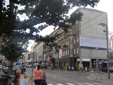 Śródmieście vis a vis Baltic Plaza, róg Świętojańskiej i Obrońców Wybrzeża.-1