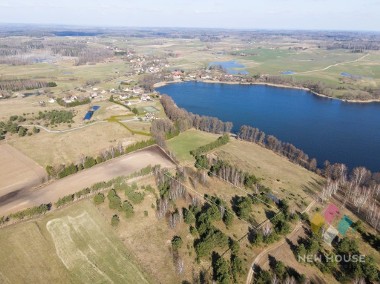 Działka nad jeziorem Jełmuń, 100m od jeziora.-1