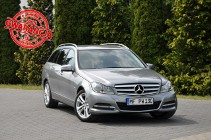 Mercedes-Benz Klasa C W204 2.2d(204KM)*Avantgarde*Lift*Kolorowa Navi*Led*Skóry*El.Fotele*Alu17&quot;