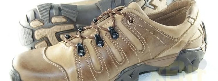 Kent 123 - Skórzane buty trekkingowe w najmodniejszym brązowym kolorze-1