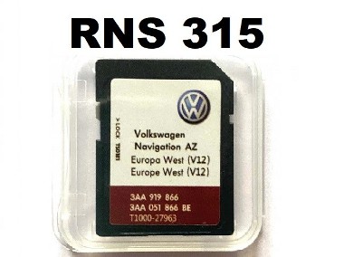 MAPA  V12 Volkswagen Skoda Amundsen+ Seat Media System RNS 315 -1