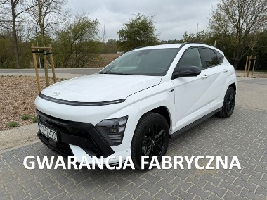 Hyundai Kona 170 KM|N-Line|4WD|Automat|F-ra VAT Marża|Full wersja|Wentylow. fotel-1