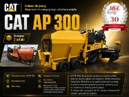maszyna drogowa rozściełacz do asfaltu CAT 300 / 2012 / SERWISOWANY / 2 SZTUKI W OFERCIE!