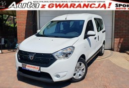 Dacia Dokker TYLKO 49 tys km 1.6SCE 102KM, Laureate, Salon PL Serwis ASO, F.VAT23