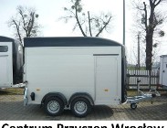 Inna FURGON C500 ALUMINIUM + DRZWI BOCZNE! PRZYCZEPA BAGAŻOWA / KONTENER