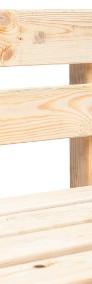 vidaXL Ogrodowa ławka wykonana z palet, drewno 45768-3