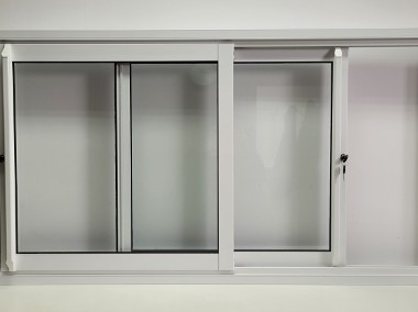 Okno aluminiowe przesuwne w bok, na wymiar, szybkie terminy, produkcja-1