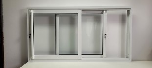 Okno aluminiowe przesuwne w bok, na wymiar, szybkie terminy, produkcja