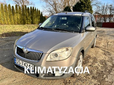 Skoda Roomster I scout klimatyzacja 1.6 benzyna po dużym przeglądzie-1