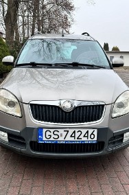 Skoda Roomster I scout klimatyzacja 1.6 benzyna po dużym przeglądzie-2